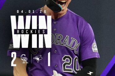 Les Rocheuses choquent tout le monde en remportant la série contre les champions en titre de l'AL !