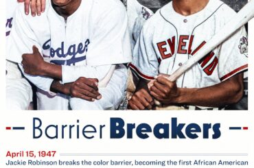 (Gardiens)Aujourd'hui, nous célébrons la Journée Jackie Robinson dans le but de reconnaître l'impact significatif et durable que des joueurs qui brisent les barrières comme Robinson et notre propre Larry Doby ont sur le baseball à ce jour.