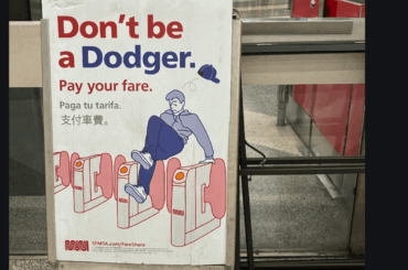 Les nouveaux panneaux anti-esquive dans les stations BART de San Francisco sont un coup subtil contre les Dodgers