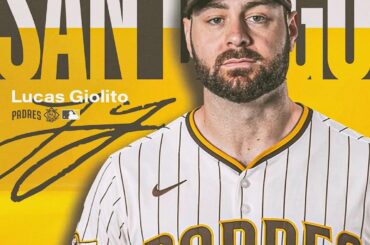 Les Padres de San Diego signent au lanceur Lucas Giolito un contrat d'un an avec option mutuelle pour la saison 2027.