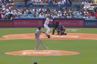 (Point culminant) Shohei Ohtani emmène Jacob deGrom en profondeur sur son premier lancer du match