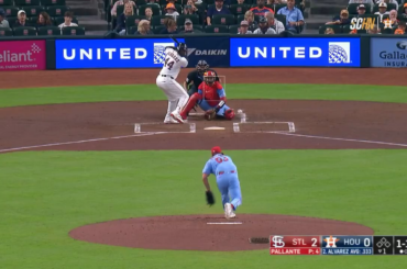 Yordan Alvarez fait exploser son 9e circuit en tête de la ligue en fin de 1er !