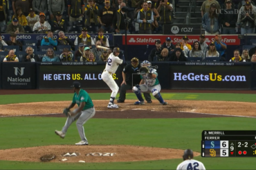 (Point culminant) Après avoir perdu 6 points, les Padres éliminent les Mariners 7-6 !