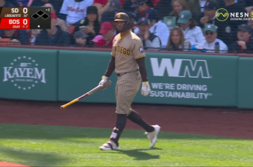Xander Bogaerts reçoit une standing ovation lors du premier match qu'il dispute à Fenway depuis son départ des Red Sox