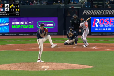 (Point culminant) Le cinquième HR de l'année de Jeremiah Jackson place les Orioles en tête !