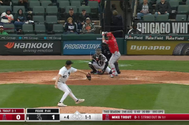 (Point culminant) Mike Trout réussit son 10e circuit de la saison pour égaliser !