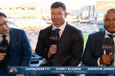 (Affreuse annonce) Le format d'analyste tournant de NBC sur "Sunday Night Baseball" se heurte à son premier vrai problème