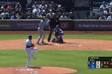 (Point culminant) Garrett Mitchell home run de 3 points, il a réalisé les 5 points pour les Brewers !