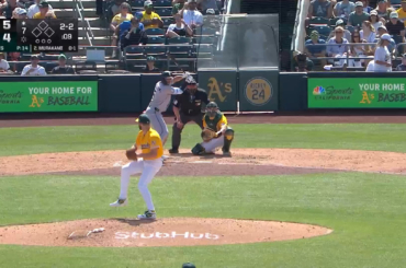 (Point culminant) Mune Murakami en lance un par-dessus le mur des FC pour son 7e HR