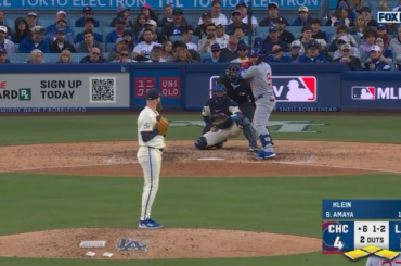 (Point culminant) Les Cubs de Chicago viennent de commettre un nobletiger contre les Dodgers sur le terrain d'Amaya à Will Klein