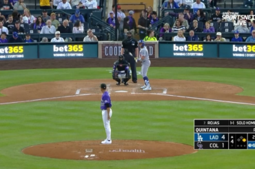 Miguel Rojas vient de réaliser son 1000ème hit de sa carrière sur un single !