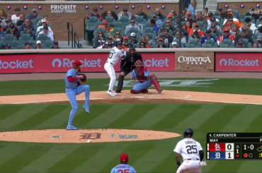 (Point culminant) Le premier home run de Kerry Carpenter en 2026 démarre le score tôt