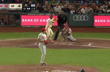 Les Phillies ont surmonté un déficit de 4-0 pour vaincre les Giants, qui sont désormais tombés à 3-8 cette saison.