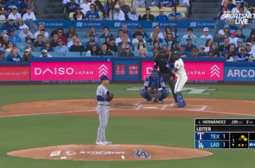 (Point culminant) Teoscar Hernandez donne aux Dodgers 4-1 sur un circuit de 3 points !