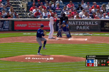 (Point culminant) CJ Abrams frappe un circuit de 3 points pour ouvrir le score à DC