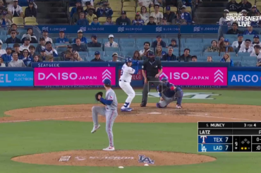 (POINT SAILLANT) LE TROISIÈME HOME RUN DE LA SOIRÉE DE MAX MUNCY EST UN WALK-OFF DINGER !