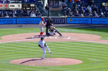 (Point culminant) Kyle Schwarber frappe un circuit de 460 pieds