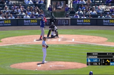 (Point culminant) Ryan Ward avec son premier coup sûr en carrière dans la MLB pour prolonger l'avance des Dodgers à 3-0 !