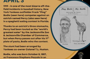 En ce jour de l'histoire du baseball - le 3 avril