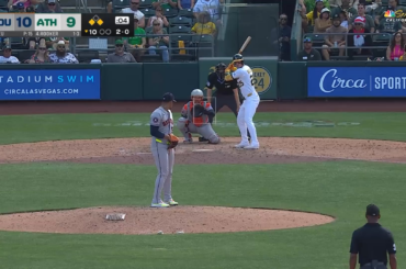 Brent Rooker élimine les Astros en manches supplémentaires avec son 2e home run du match !