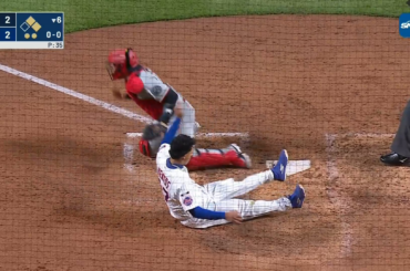 (Surligner) Mark Vientos traverse le panneau d'arrêt et ne marque pas le feu vert