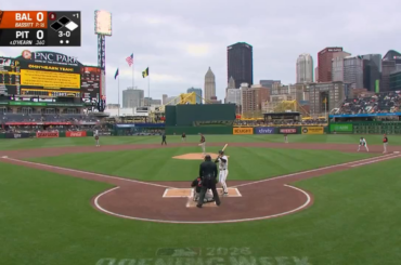 (Point culminant) Ryan O'Hearn donne une avance rapide aux Pirates avec une explosion de 2 points alors qu'ils cherchent à balayer les Orioles et à prolonger leur séquence de victoires à 5 matchs !