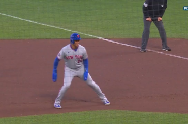 (SNY Mets) Juan Soto a quitté le match après avoir couru les buts en première manche