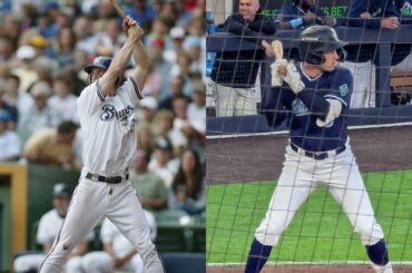 Comparaison des positions de frappeur Craig Counsell/Brady Counsell