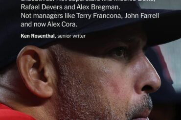 via The Athletic : Alex Cora n'est pas celui qui, lors de la dernière intersaison, n'a pas réussi à échanger le surplus de jeunes voltigeurs des Red Sox. Celui qui a fait exploser la poursuite d’Alex Bregman en agence libre. Celui qui s’est ensuite orienté vers la prévention. Craig Breslow a fait tout cela, écrit Ken Rosenthal