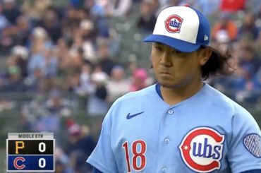 Dernière ligne de Shota Imanaga aujourd'hui : 6 IP, 0 H, 0 R, 0 ER, 1 BB, 9 K, 100 P