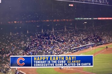 Marquee Sports Network nous fournit un excellent fait sur le Jour de la Terre pour les Cubs