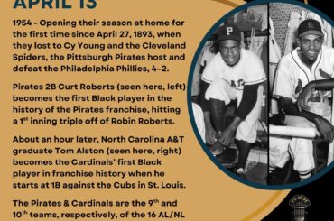 En ce jour de l'histoire du baseball - le 13 avril