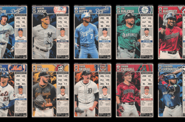 Top 10 de MLB Network – Affiches de cartes de baseball (OC)