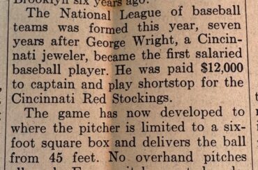Extrait d'un journal de 1876, c'est fou à quel point le jeu a changé