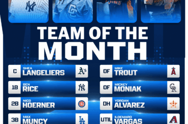 L'équipe du mois de MLB.com ! (mars-avril 2026)