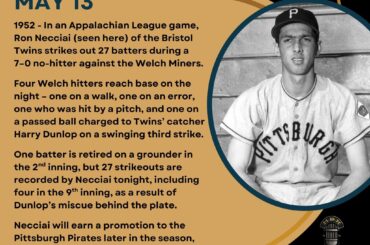 En ce jour de l'histoire du baseball - le 13 mai
