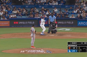 Max Muncy égalise le score sur un tir solo en fin de sixième