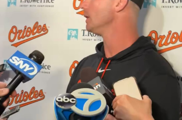 (Calvin Meyer) Pete Alonso lorsqu'on lui a demandé s'il était déçu que les Mets n'aient pas fait un plus grand effort pour le signer à nouveau : "Je n'y ai pas vraiment pensé, parce que je savais que j'avais quelque chose de si bon juste devant moi. … Pour moi et pour mes standards, Baltimore a coché chaque case."