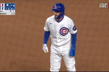 (Point culminant) Les Cubs s'en sortent sur une erreur d'Elly De La Cruz. Chicago a remporté 13 matchs consécutifs à domicile.