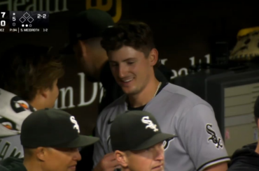 Colson Montgomery et Munetaka Murakami se nourrissent mutuellement de sushis aériens après le home run solo de Montgomery