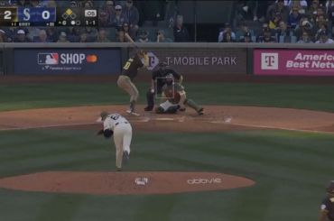 (Point culminant) Gavin Sheets fume un tir de 2 points à droite pour son 2e circuit du match (et 3e en 3 jours), Padres mène 4-0