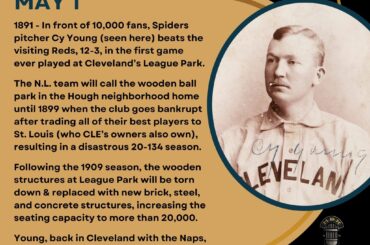 En ce jour de l'histoire du baseball - le 1er mai