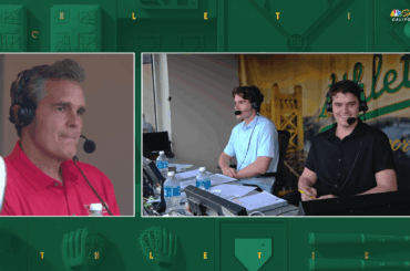 Chip Caray et ses deux fils Chris et Stefan appellent tous le match des Cardinals @ A de ce soir