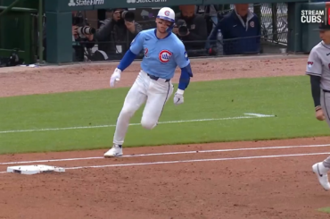 Nico Hoerner est sorti du match d'aujourd'hui contre les Diamondbacks après la première manche. On l'a vu grimacer en contournant les bases.