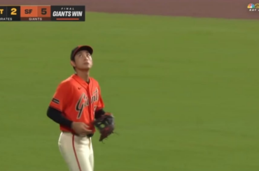 Jung Hoo Lee essaie de convaincre Drew Gilbert et Heliot Ramos de faire quelque chose d'intéressant