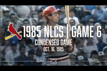 1985 NLCS Game 6 (Condensé): Cardinals contre Dodgers