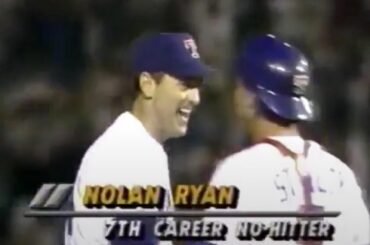 Il y a 35 ans aujourd'hui, Nolan Ryan, 44 ans, a lancé son 7e sans coup sûr au cours d'une carrière de 5 000 manches.