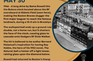 En ce jour de l'histoire du baseball - 30 mai