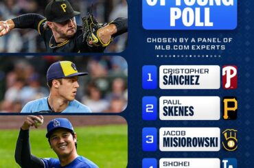 Sondage Cy Young en NL et AL selon MLB