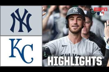 24 HITS 😤 Yankees de New York contre Royals de Kansas City | Faits saillants du jeu complet | ESPN MLB